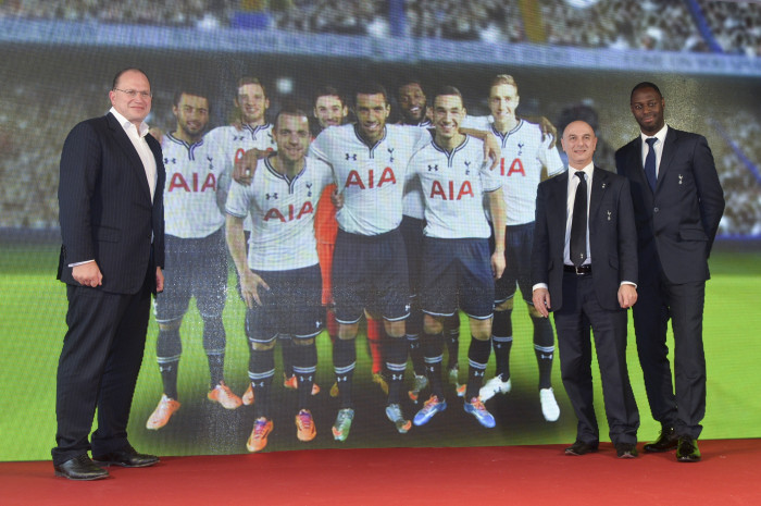 AIA 1 - (Left to right)Mark Tucker, Daniel Levy, Ledley King