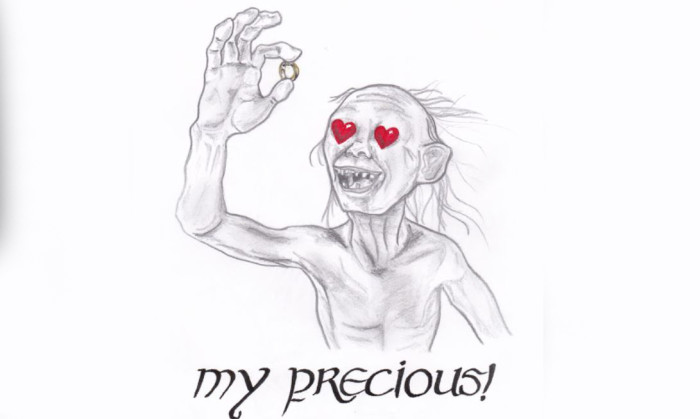 Gollum Valentines