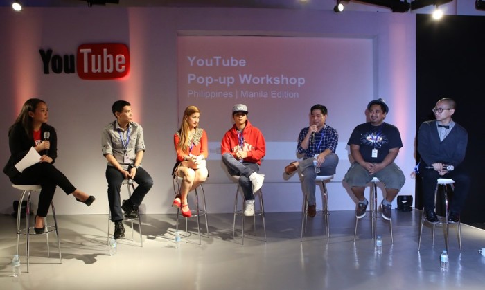 Panelists:
Dennis Lim, Head, Digital Media Services, ABS-CBN
Jamvhille Sebastian and Paolinne Michelle Liggayu, JamichTV
Jako de Leon and Marco Ho, PaperbugTV
Mikey Bustos