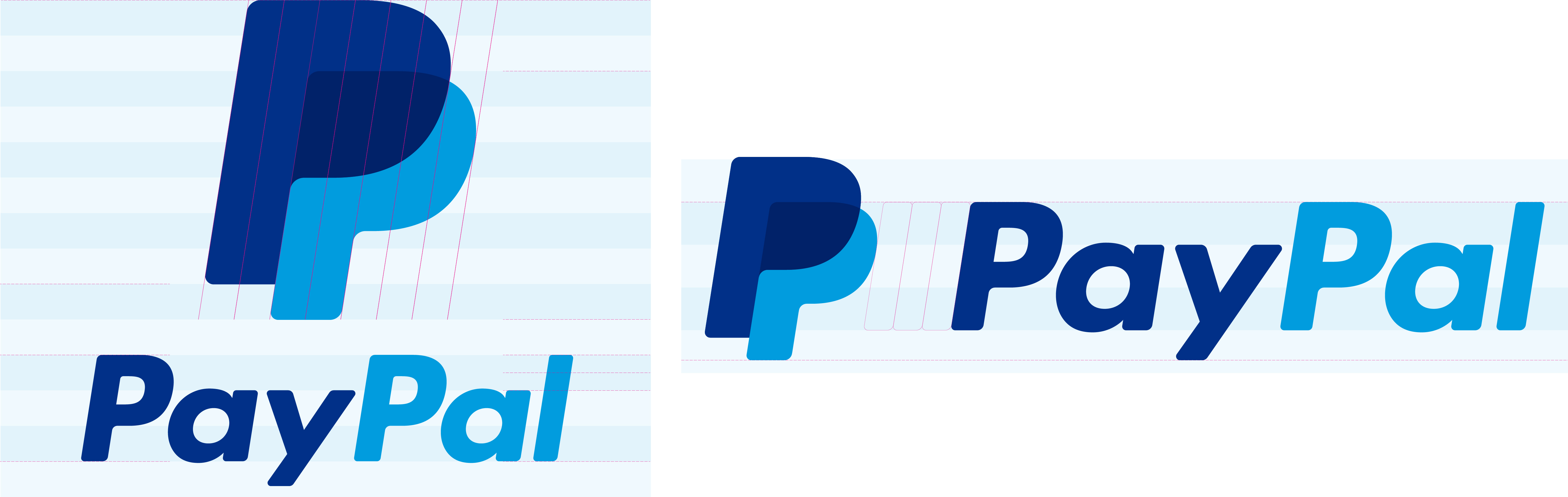 paypal logo on website