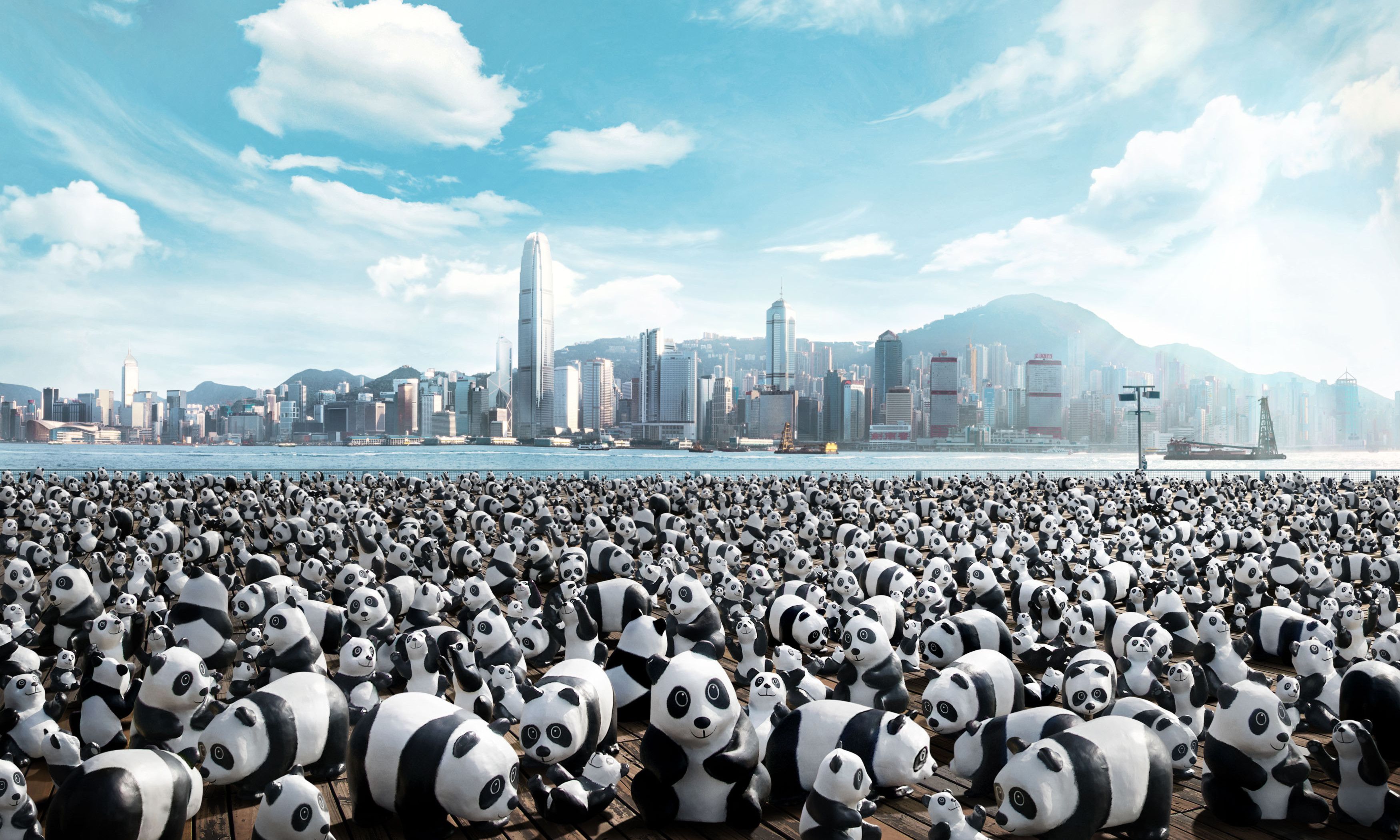1 600 Pandas Raise Their Paws For Conservation Marketing Interactive