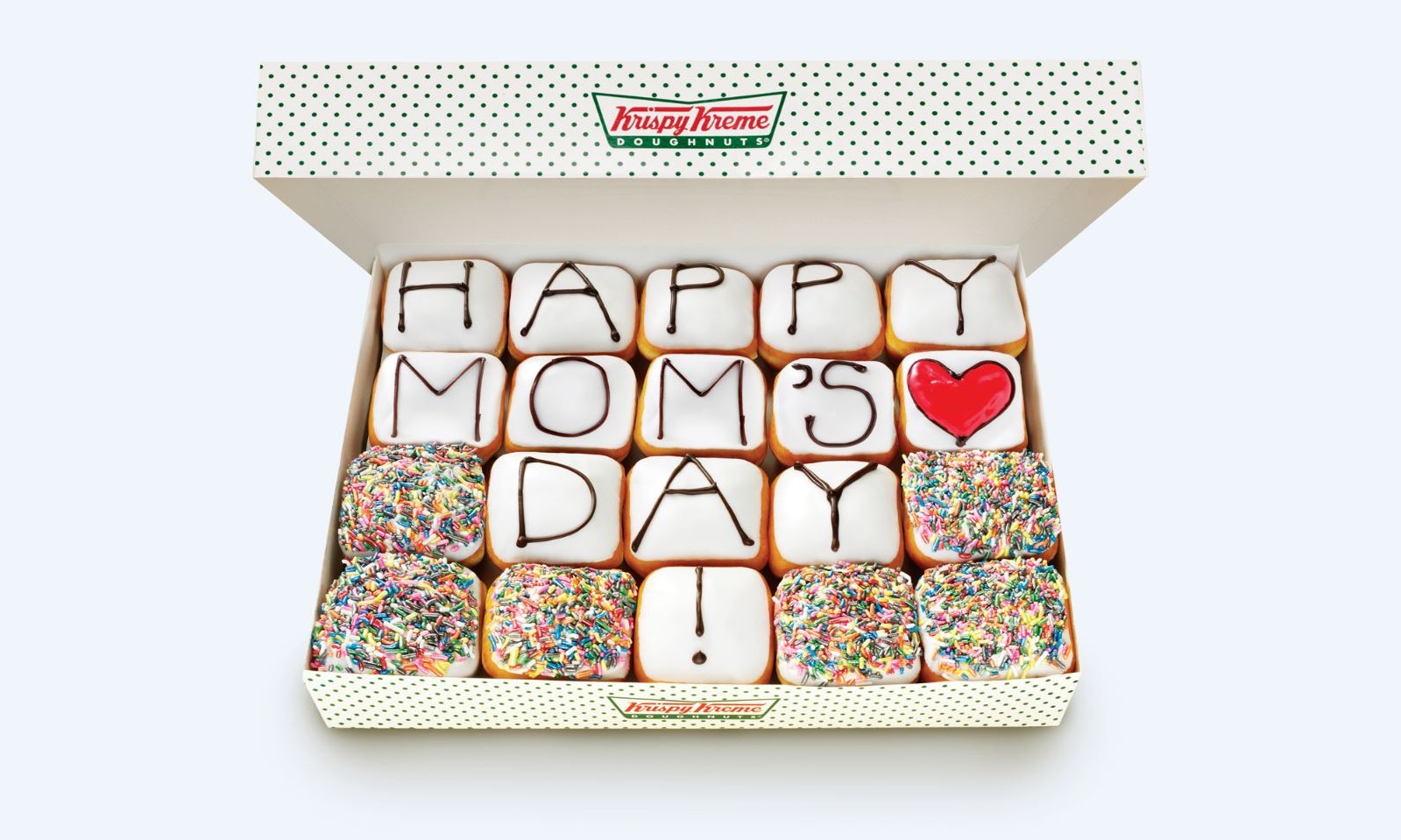 Krispy Kreme lets doughnuts do the talking last Mother's Day