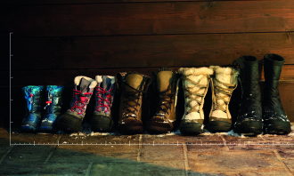HSBC Premier Your Personal Economy in Good Hands Rebranding Snow Boots
