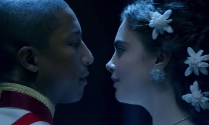 Cara and Pharrell