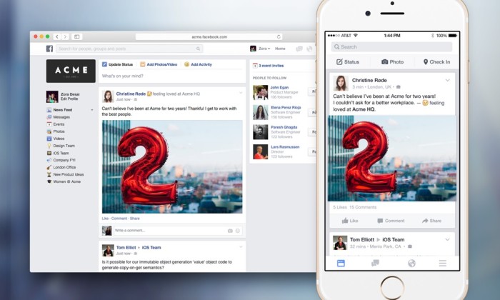 Facebook At Work