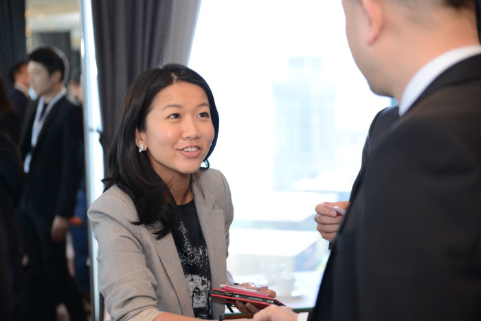 Networking lunch at Retail Marketing 2015