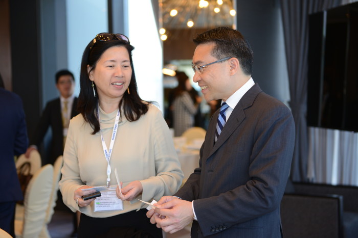 Networking lunch at Retail Marketing 2015