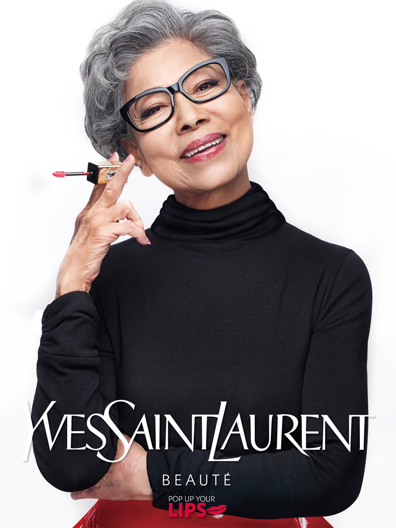 YSL Beaute gives out custom lip stamps in celeb portrait ...