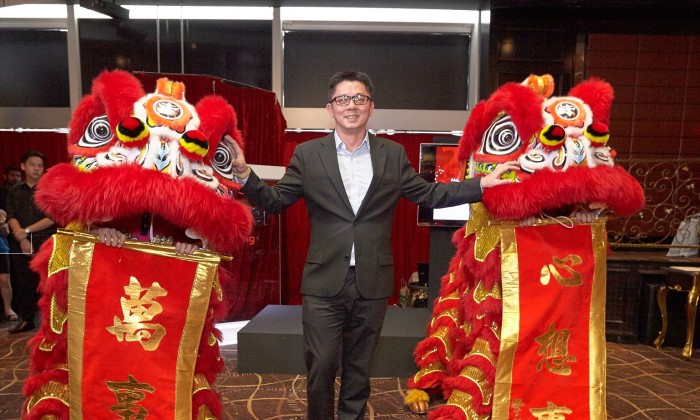 Singtel Advertising’s “New Year New Possibilities” event kicks off with a lion dance performance