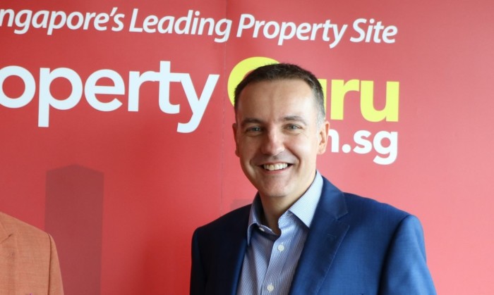 Terry Blackburn, Founder and CEO Ensign Media and Steve Melhuish, CEO and Co-Founder of Property Guru