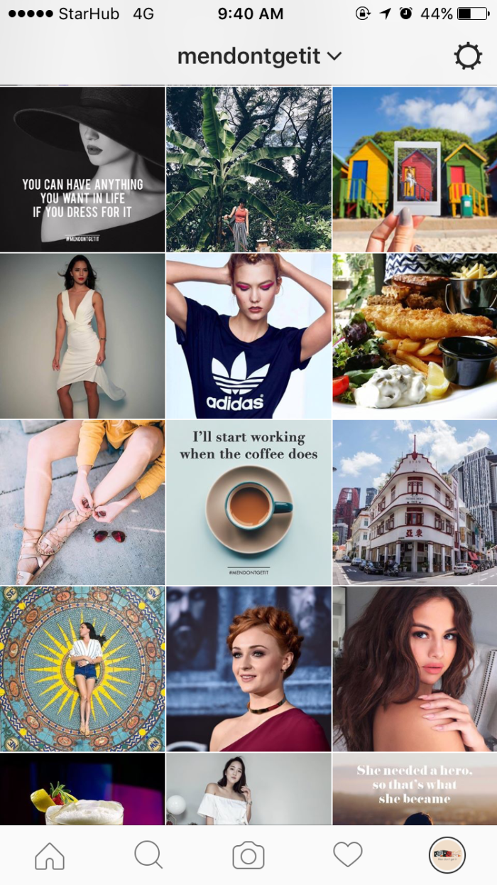 UOB Lady's Instagram