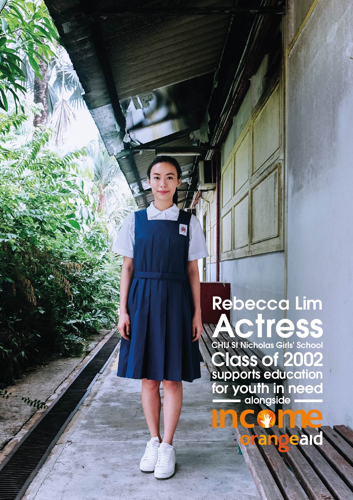 Local personalities squeeze into their old uniforms for NTUC Income campaign ...1240 x 1754