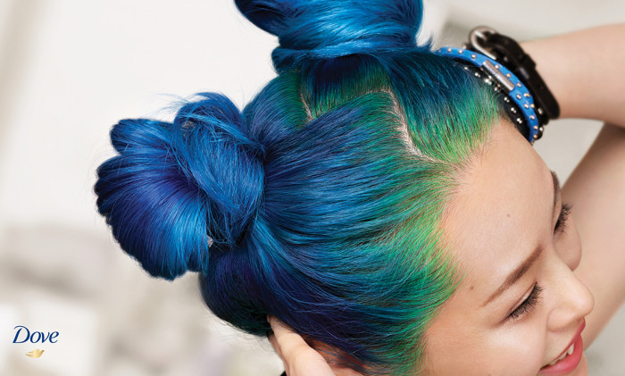 Dove encourages women to wear their hair with pride