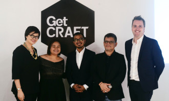 From L: GetCRAFT Managing Director - PH : Kate Delos Reyes
iProspect Managing Director : Shayne Garcia
Dentsu Jayme Syfu Chief Experience Officer : Pao Pena
Castle By The River Founder : Eduardo Mapa Jr.
GetCRAFT Co-Founder and Group CEO : Patrick Searle