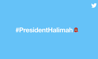 Halimah Yacob Emoji SS