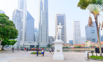 Singapore Raffles 123rf