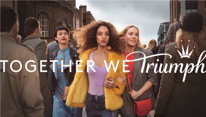Triumph aims to promote sisterhood with global campaign
