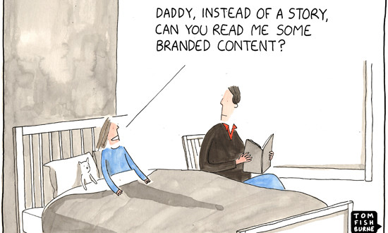 Tom Fishburne Brand Content Bedtime