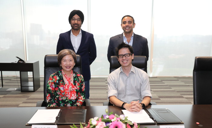 Mediacorp Grab partnership MOU