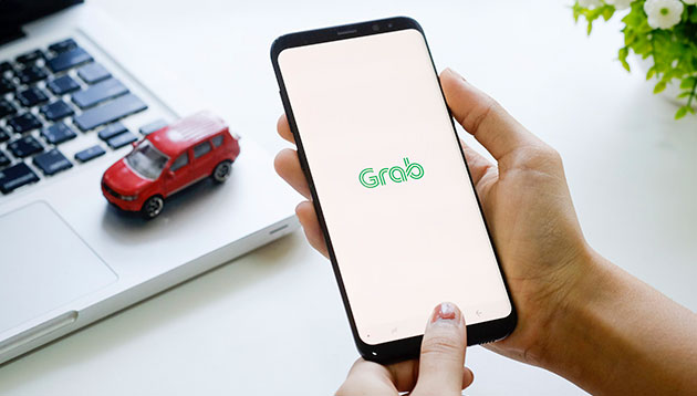 Grab mobile app