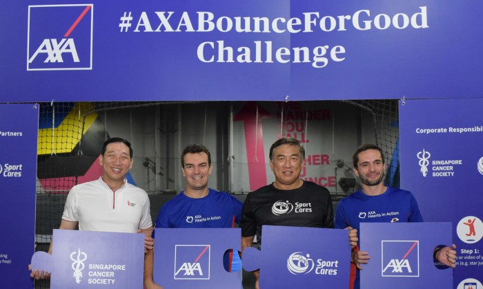 AXA celebrates folks bouncing back from adversity as part of CSR strategy