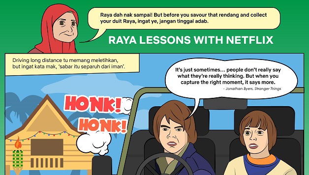 Netflix dishes out life lessons ahead of Raya